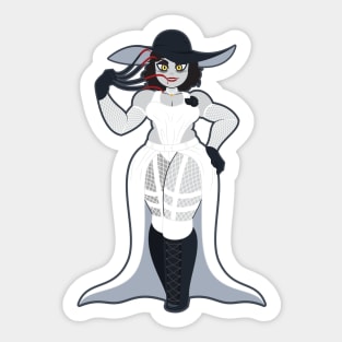 Big Lady D Joshi Wrestler Sticker